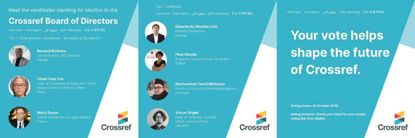 Direktur Perpustakaan UMSIDA Jadi Kandidat Crossref Board Director 2026